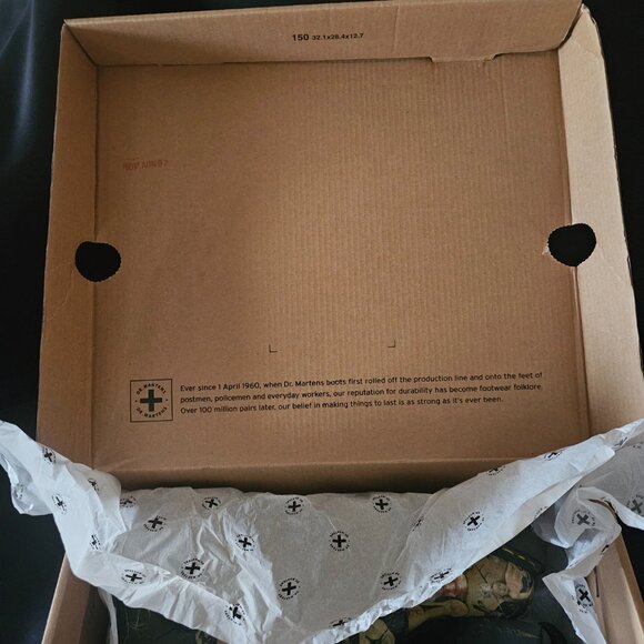 Dr. Martens Pascal “Hell” Boots – Women’s 10 / Men’s 9 – Limited Edition - Picture 7 of 14